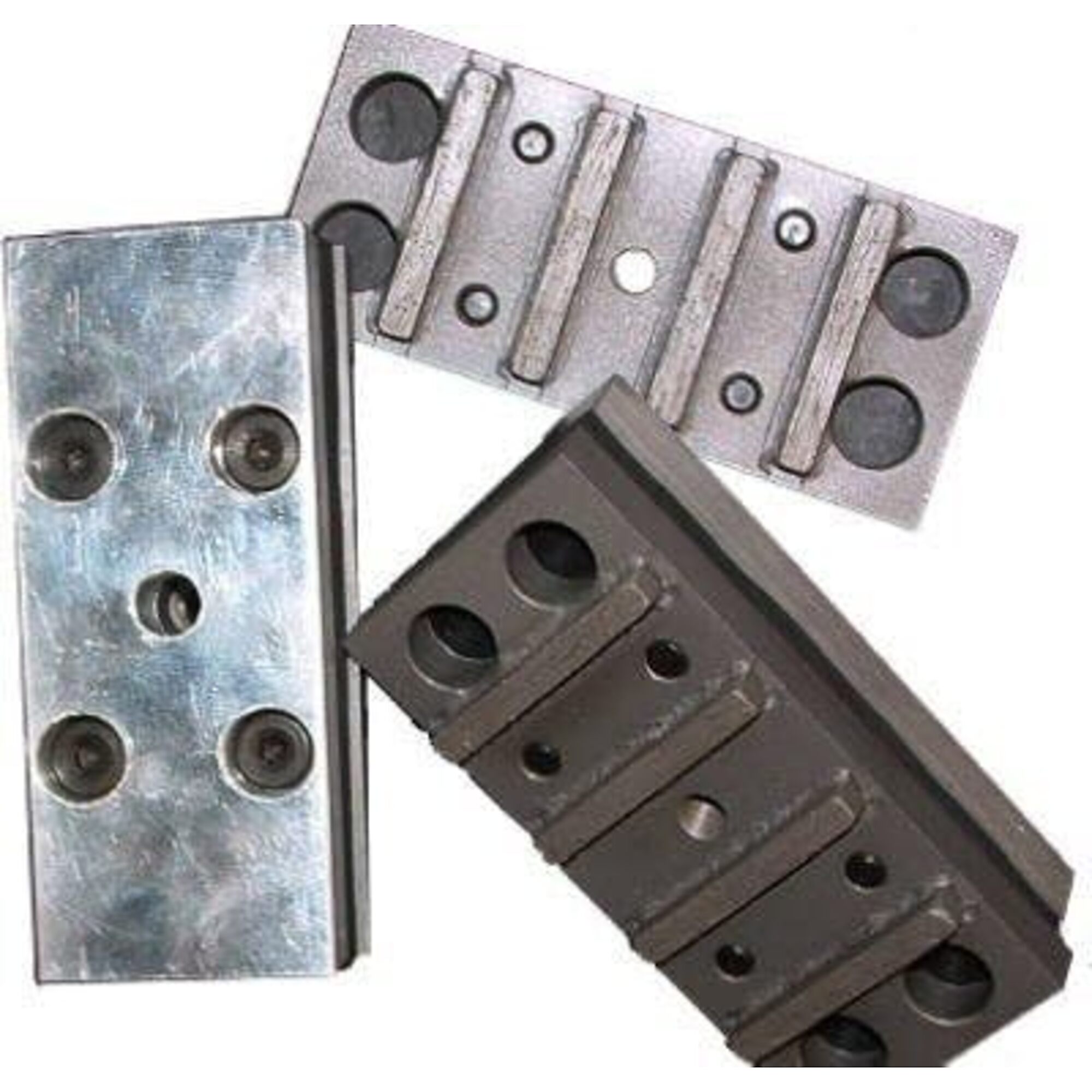 Virginia Abrasives Diamond Grinding Block - 2in. x 2in. x 4in., General Purpose, 6mm Segment Height, Includes Holder